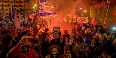 Биньямин Нетаниягу - Реувен Ривлин - После трех недель перерыва возобновились протесты на Бальфур - detaly.co.il - Иерусалим