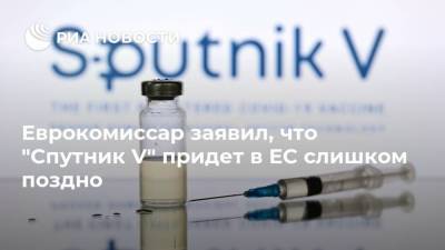 Владимир Путин - Тьерри Бретон - Еврокомиссар заявил, что "Спутник V" придет в ЕС слишком поздно - ria.ru - Москва - Россия