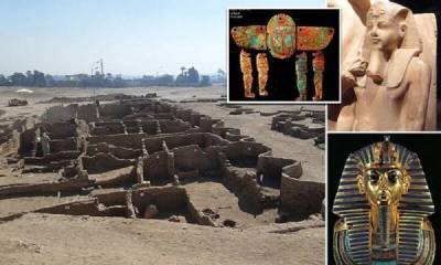 Археологи нашли в Египте золотой город - skuke.net - Египет - Интересно