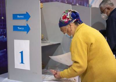 Садыр Жапаров - За полдня в Киргизии проголосовали более 19% избирателей - aif.ru - Киргизия