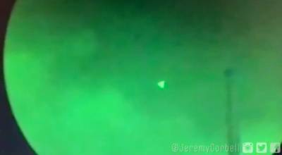 Над американским эсминцем засняли треугольные НЛО: видео - vchaspik.ua