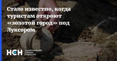 Стало известно, когда туристам откроют «золотой город» под Луксором - nsn.fm - Египет