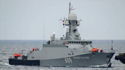 В Черном море ведут стрельбы российские корабли с «Калибрами» на борту - eadaily.com