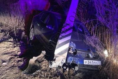 Пьяный подросток врезался в опору ЛЭП под Тулой - tula.mk.ru - Тула - Тульская обл. - район Ясногорский