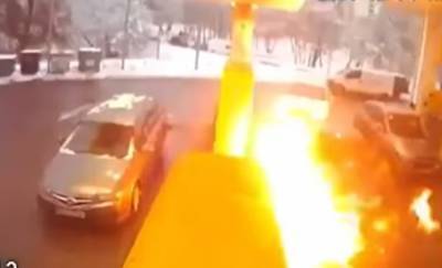 Почему нужно выходить из авто с ГБО во время заправки: видео - news.bigmir.net