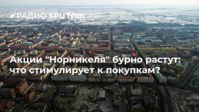 Акции "Норникеля" бурно растут: что стимулирует к покупкам? - smartmoney.one - Норильск
