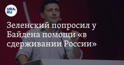 Владимир Зеленский - Энтони Блинкен - Зеленский попросил у Байдена помощи «в сдерживании России» - ura.news - ДНР