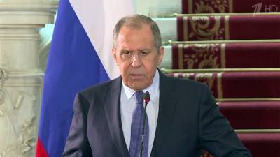Сергей Лавров - Россия предостерегает зарубежные страны от подпитывания милитаристских настроений Украины - 1tv.ru