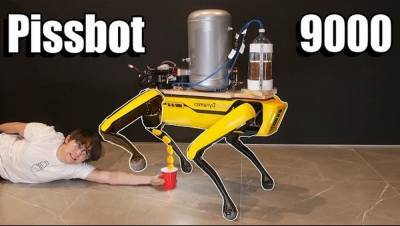 Джеймс Бонд - Робота-собаку Boston Dynamics научили "мочиться" пивом - 24tv.ua - Boston - Новости