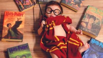 Гарри Поттер - Фотосессия в стиле Гарри Поттера для 3-месячного малыша: впечатляющие кадры от молодой мамы - 24tv.ua
