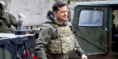 Владимир Зеленский - Зеленский считает, что войска РФ на границе с Украиной — это «проверка» Запада - nv.ua - Крым - Донбасс