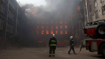Погибшего в Петербурге пожарного и его пострадавших коллег наградят - 5-tv.ru - Санкт-Петербург