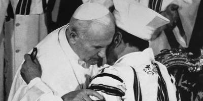 Иоанн Павел II (Ii) - Папа римский в синагоге – первый визит - detaly.co.il - Рим - Ватикан