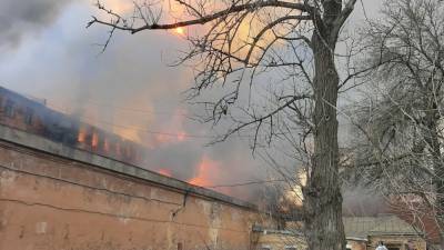 Названа предварительная причина пожара на Невской мануфактуре в Петербурге - newinform.com - Санкт-Петербург