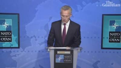 Йенс Столтенберг - НАТО считает необоснованной переброску РФ военных к границе с Украиной - piter.tv - Москва - Киев - Брюссель - Донбасс