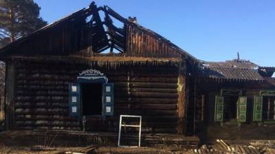 Три человека погибли при пожаре в Забайкальском крае - russian.rt.com - Забайкальский край - район Читинский