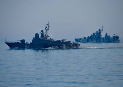 Сергей Рябков - Россия направила 15 военных кораблей из Каспийского в Черное море - aif.ru - Семикаракорск