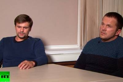 Александр Петров - Юлий Скрипаль - Руслан Боширов - Лондон обратился к Петрову и Боширову по делу о смерти в Эймсбери - mk.ru - Лондон