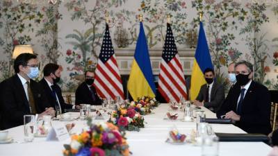 Дмитрий Песков - Дмитрий Кулеба - Энтони Блинкеный - Глава МИД Украины оценил итоги переговоров с госсекретарём США - russian.rt.com - Москва - Брюссель
