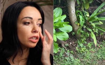 Екатерина Кухар - Александр Стоянов - Кухар из "Танців з зірками" встретила на отдыхе ползущее чудище: "Идешь себе, ни о чем не подозреваешь..." - sport.politeka.net - Шри Ланка