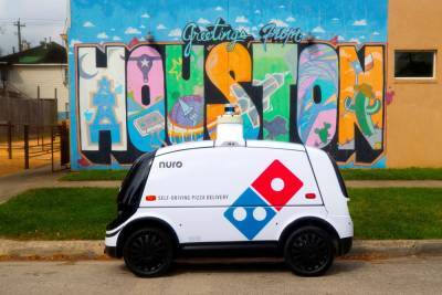 В Хьюстоне пиццу Domino’s Pizza начали доставлять автономные электрические «робокурьеры» Nuro (такой способ постепенно вытеснит курьеров-людей) - itc.ua - США - Хьюстон