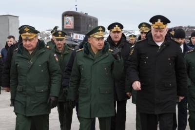 Сергей Шойгу - Андрей Чибис - В рамках визита на Северный флот прошла встреча Сергея Шойгу с Андреем Чибисом - murmansk.mk.ru - Мурманская обл.