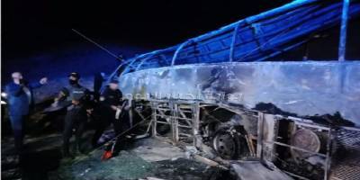 В Египте автобус столкнулся с грузовиком, погибло 20 человек – фото аварии - ТЕЛЕГРАФ - telegraf.com.ua - Египет - Турция