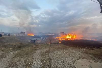 В Туле из-за пала травы сгорела локация 7 крепостей пейнтбольного клуба Тульский легион - tula.mk.ru - Тула