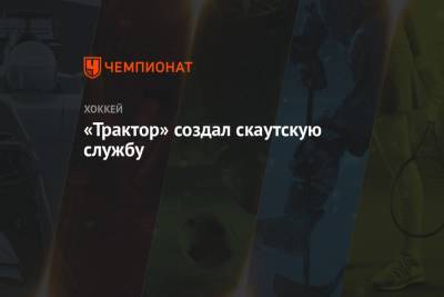 Валерий Белоусов - «Трактор» создал скаутскую службу - championat.com
