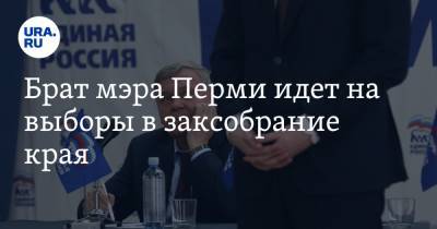 Алексей Демкин - Брат мэра Перми идет на выборы в заксобрание края - ura.news - Пермь - Пермский край