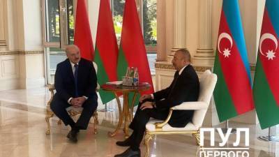Александр Лукашенко - Ильхам Алиев - Лукашенко заявил, что у Минска и Баку блестящие отношения в экономике и политике - piter.tv - Белоруссия - Минск - Азербайджан - Баку - Торговля