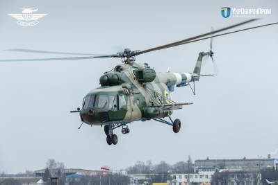 ВСУ передали модернизированный вертолет МИ-8МТ - 24tv.ua