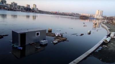 Разлив Миасса не повлияет на строительство набережной в Челябинске - polit.info - Челябинск - Строительство