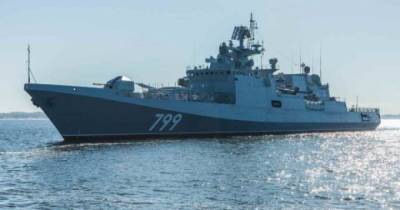 Российские военные корабли вышли на учения в Черное море - focus.ua - Россия - Черное Море
