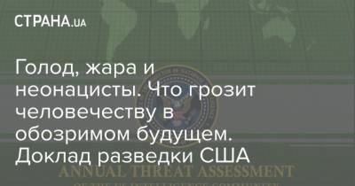 Голод, жара и неонацисты. Что грозит человечеству в обозримом будущем. Доклад разведки США - strana.ua