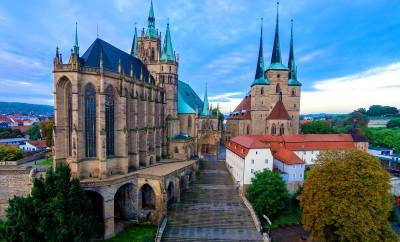 Интересные места Германии: Эрфуртский кафедральный собор - germania.one - Берлин