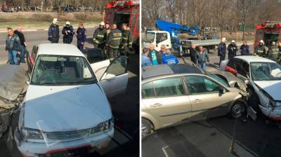 В Воронеже 21-летняя девушка устроила ДТП у «Динамо» и попала в больницу - vestivrn.ru - Воронеж