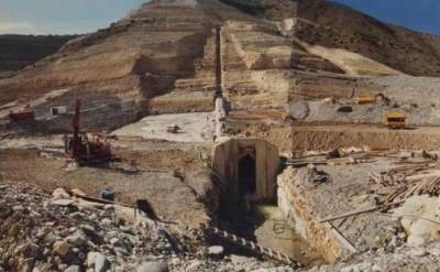 Фотоархив: как строили самое большое водохранилище Кипра - vkcyprus.com - Кипр