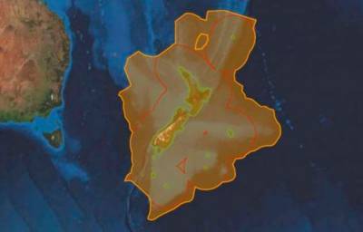 Найден 7-ой протоконтинент, который на 94% находится под водой - rusjev.net - Новая Зеландия - Новая Каледония
