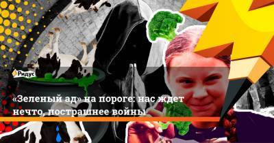 Грета Тунберг - «Зеленый ад» на пороге: нас ждет нечто, пострашнее войны - ridus.ru
