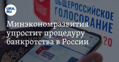 Илья Торосов - Минэкономразвития упростит процедуру банкротства в России - ura.news