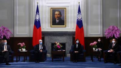 Цай Инвэнь - Джо Байден - Неофициальная делегация США встретилась с лидером Тайваня - golos-ameriki.ru - Вашингтон - Тайвань - Тайбэй