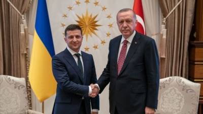 Владимир Зеленский - Тайип Эрдоган - Зеленский призвал поддержать Турцию и отдыхать там вместо россиян - polit.info - Москва - Турция - Анкара - Стамбул