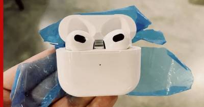 Дизайн новых наушников Apple AirPods 3 рассекретили до презентации - profile.ru