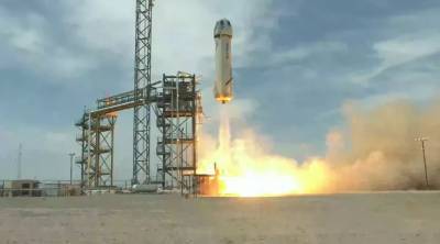 Blue Origin провел испытательный полет New Shepard с манекеном - techno.bigmir.net - Техас
