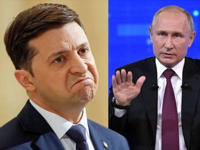 Владимир Зеленский - Владимир Путин - Дмитрий Песков - В Кремле отказались комментировать слова Зеленского об отказе в переговорах с Путиным - rosbalt.ru - Москва - Киев
