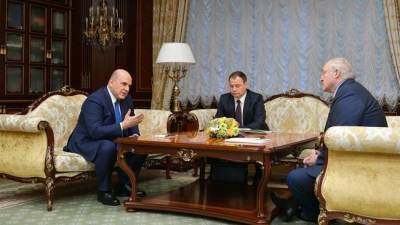 Владимир Путин - Роман Головченко - Мишустин: Некоторые системы Белоруссии и России надо интегрировать - eadaily.com