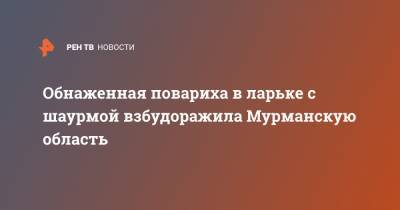 Обнаженная повариха в ларьке с шаурмой взбудоражила Мурманскую область - ren.tv - Мурманская обл.