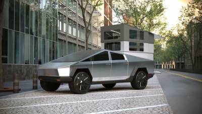 Илон Маск - Илон Маск показал в деле прототип Cybertruck на строящемся заводе Tesla - mir24.tv - Техас