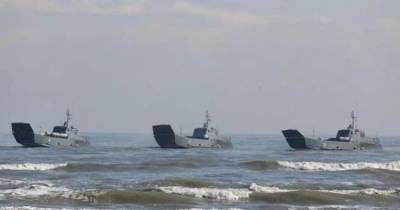 "Учения": 15 военных кораблей РФ вошли в Черное море - dsnews.ua - Россия - Черное Море